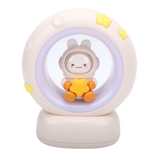Lámpara de mesa de noche con conejito recargable miniatura 5