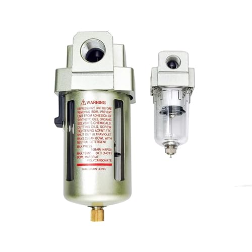 Filtro de compresor AF2000-02 1/4" con separador de agua y aceite 4