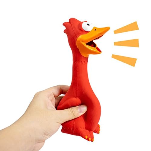 XFLYP 2 Pezzi Giocattolo di Pollo Urlando di Gomma...