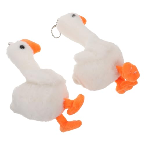 BESPORTBLE 2 Piezas muñeco de Peluche Goody Bag Llavero Kawaii premios de Carnaval Bolso Monedero Llavero Relleno máquina de Animales de Peluche de Peluche Felpa