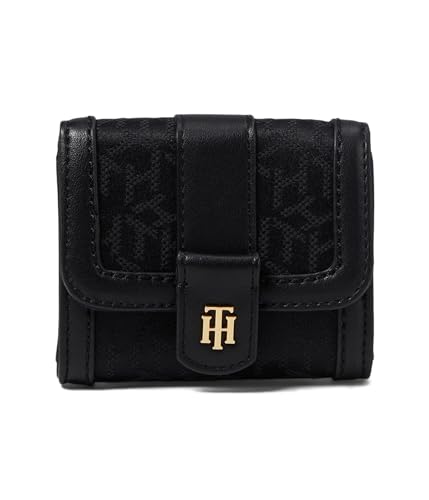 Tommy Hilfiger Tammen Wallet PVC/Jacquard Black Tonal/Black One Size