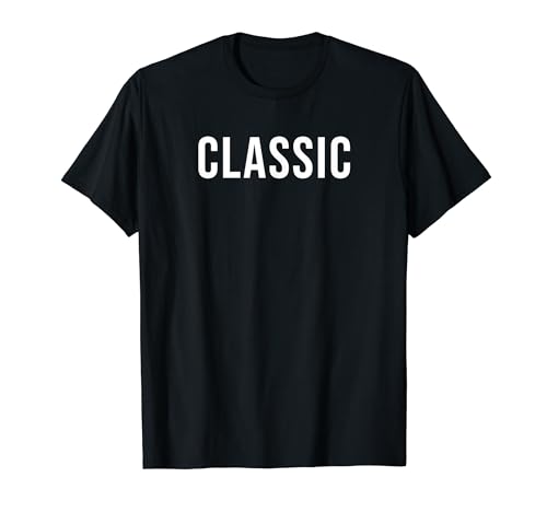 Clásico Camiseta