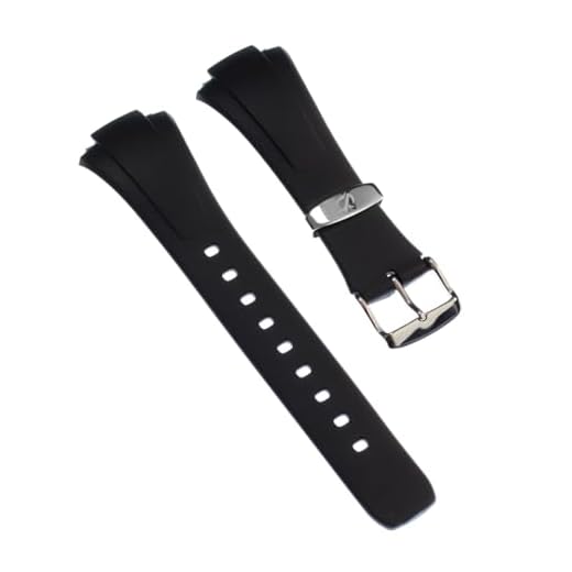 Calypso Uhrenarmband Casual Armband-Material PU schwarz für Calypso K6044 Uhren