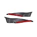 AUPSPUD 1Pair Car Front Wiper Side Cowl Extension Cover Trim for VW Passat 2012 2013 2014 2015