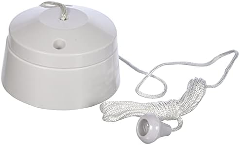 MK K3192RPWHI 6A 2 Way SP Ceiling Switch Acorn 1.5M