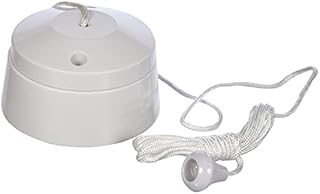 MK K3192RPWHI 6A 2 Way SP Ceiling Switch Acorn 1.5M