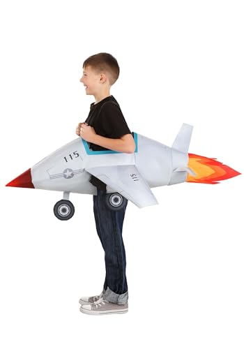 Disfraz para niños de jet de combate miniatura 4