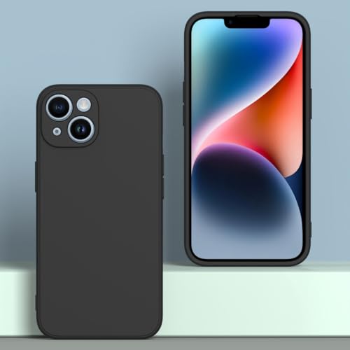 Image of for iPhone 13 mini Case Black, Scratch Resistant with Soft Touch, Slim Thin Phone Cover for iPhone 13 mini 5.4 inch
