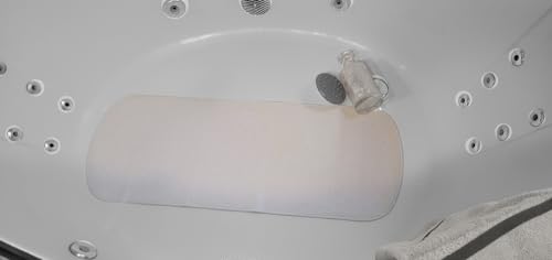 Obi Lydia 8222648 Tapis de bain Blanc 36 x 80 cm, Tapis Douche