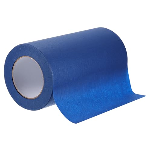 Image of Masking Tape Blue Painters Tape Paper Tape [for Crafts DIY Walls Painting Packing Automotive Home Decoration Teaching]- 9.1 Inch x 60 Yards /1 Roll