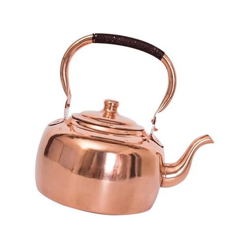 Bouilloire en cuivre faite à la main compatible induction pour ne plus manquer d'eau - 2