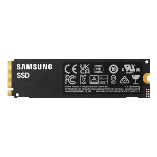 Image of Samsung Internal SSD 990 1TB, Read /Write Speeds Up to 7,150 /6,450 MB /s | NVMe Internal Solid State Hard Drive made for Game Collectors, DIY PC Builders, & Digital Archivists (MZ-V9V1T0B /AM)