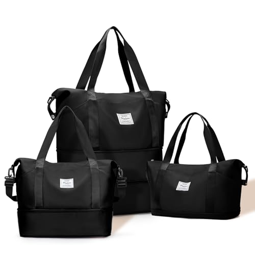 Expandable Waterproof Travel Duffle Bag