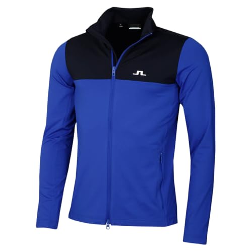 J.Lindeberg Men's Banks Mid Layer Soft Light Weight Sweater