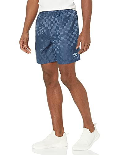 Amazon.com: Umbro Mens Checkerboard Shorts Sargasso Sea/Angel
