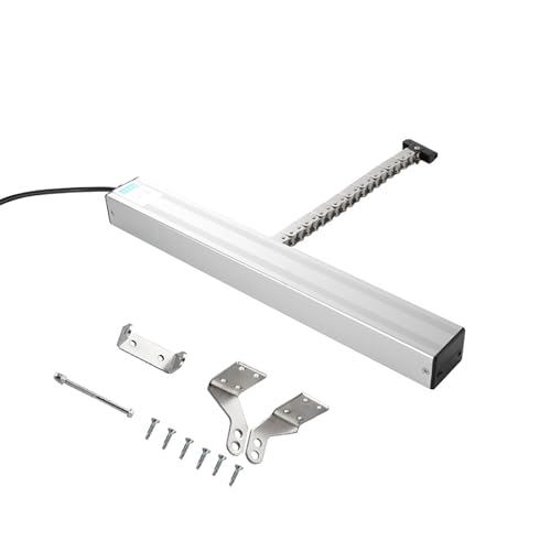 Actuador de ventana eléctrico de 24V, motor lineal de cadena de 1000mm con sensor