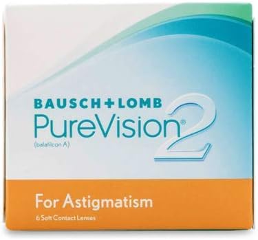 Opticx World PV2 TORIC Bausch & Lomb Purevision 2 Toric - Monthly Contact Lens(6 LENS PACK)