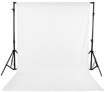 Camrox 8x12 Feet Background for Photo Studio and Outdoor Photography ||White Lekera Cloth||