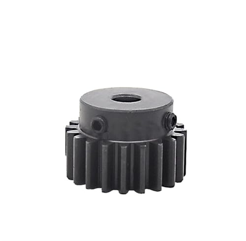 Bevel Gear Pinion Hardware Mechanical 1.5M 22T High Frequency Blackening Spur Gear Pinion Teeth Width 15mm 1.5mod Gear Rack 20teeth Bore 6-20mm(12mm)