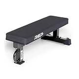 REP Fitness(レップフィットネス) FB-5000 コンペティションフラットベンチ 耐荷重454kg (ワイド, メタリックブラック)