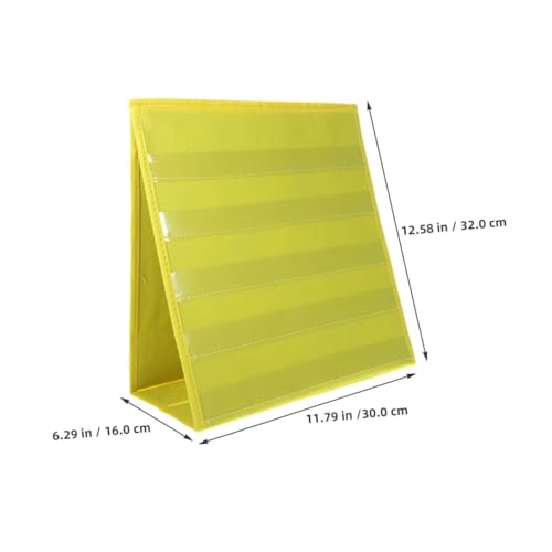 Tableau de poche pédagogique pliable avec structure triangulaire