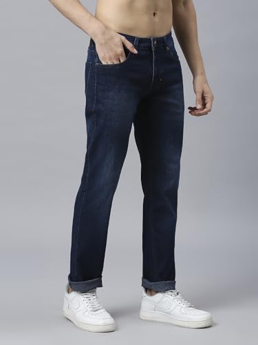 Image of Thomas Scott Men's Regular Fit Mid Rise Mid-Rise Stretchable Jeans
