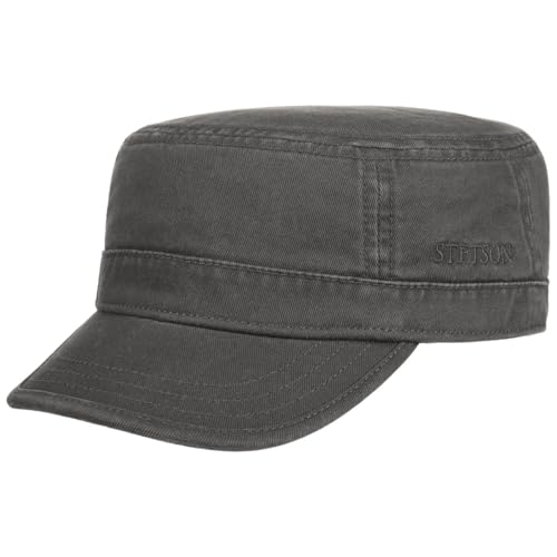 Stetson Czapka Gosper Army UrbanKobiety/Mężczyźni - cap miejska wojskowa z daszkiem daszkiem, Zamknięte tyłu wiosna-lato jesień-zima Wiosna Lato Jesień Zima - M