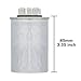 VEXUNGA 45/7.5uF AC Capacitor 45 7.5 MFD 370/440/450 VAC CBB65B Dual Run Start Capacitors for Air Conditioner Compacitor Motor or Compressor Fan or Condenser Straight Cool