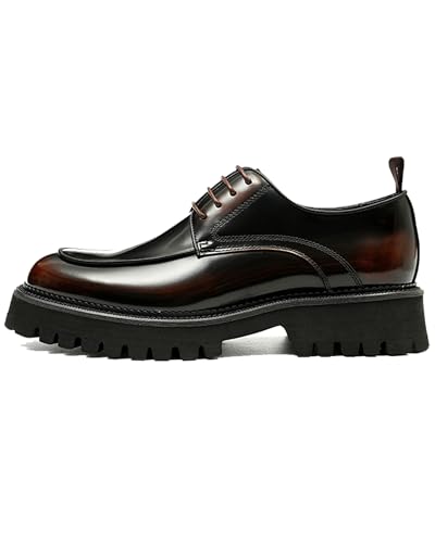 Men's Dress Shoes - Minimalist Derby in Genuine Leather | Sleek Dress Shoes for Business 236754