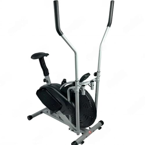 MY LIFE FITNESS Orbitrak Elliptical Bike Compact Design Adjustable Resistance Digital Display Adjustable Seat and Arms Load 100 kg 110 x 50 x 155 cm