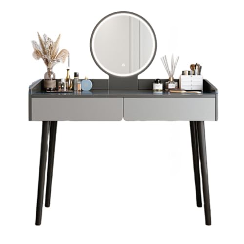 Sariny���ϑ� ���A�h���b�T�[ ���C�g�t���A�X�c�[���t���h���b�T�[�A�h���b�T�[ �e�[�u�� ���o���t���A�~���[�őN���ȉf���A�傫�Ȏ��[�X�y�[�X�A�傫���Ċ��炩�ȃJ�E���^�[�g�b�v�A���萫�Ƒω׏d�� ���Ȗؐ��r���A���� �R���p�N�g �g���ȒP�Q�� (�O���[,