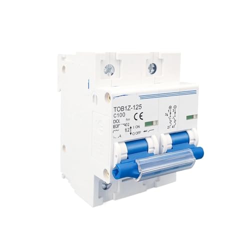 Disjoncteur 2P 600V 100A pour éviter les surcharges et sécuriser les lignes de puissance
