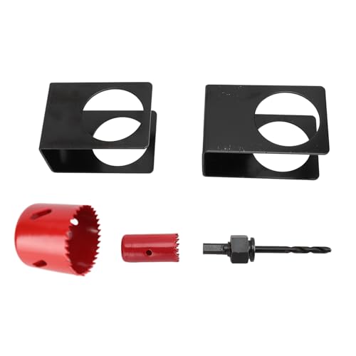 Kit de instalación de cerradura para puertas con sierras de corona miniatura 3