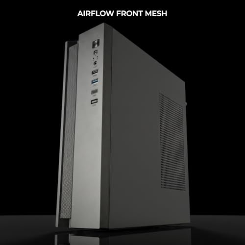 Caja PC MicroATX para ahorrar espacio en escritorios pequeños con fuente 500W incluida 2