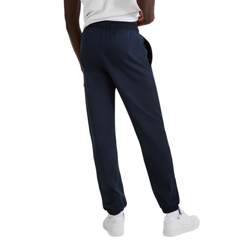 Image of Champion Men's Cinched-Bottom Lounge Pants, Standard Fit, Lightweight 100% Cotton, Available in Regular and Big & Tall