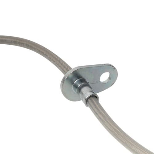 Image of TRQ Front Performance Brake Hose Set Compatible with 2002-2006 Honda CR-V