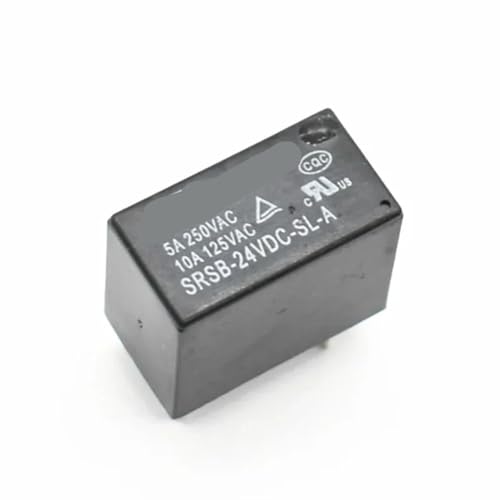 Relés SRSB 24VDC con alta capacidad de corte 5A 250VAC para aislar cargas eléctricas