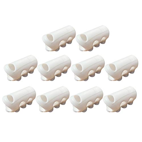 Cabilock 10Pcs Titular Cabeça de Chuveiro Do Banheiro de Plástico Handheld Titular Chuveiro Ajustáve