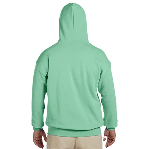 Gildan Sweatshirt Hooded Heavy Blend (G18500) Mint Green X-Large2