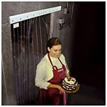 Strip Door Curtain w/ 8" Strips, 34" x 80"