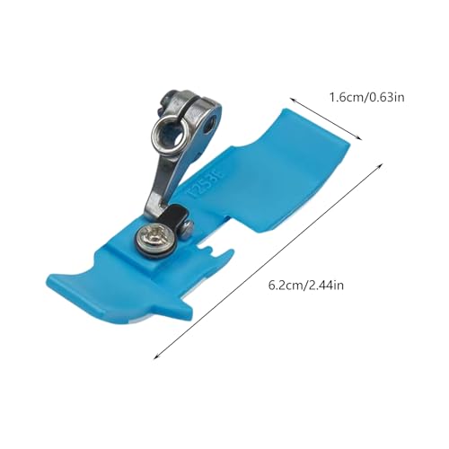 2 Piezas Prensatelas de Metal para Máquina de Coser miniatura 4