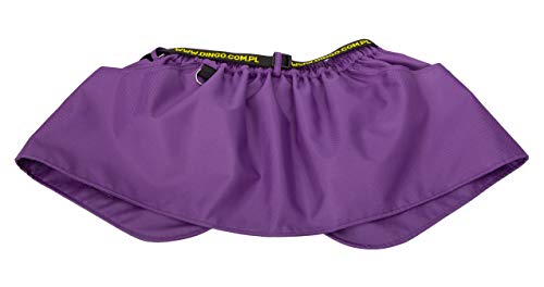 Dingo Trainingsgürtel, Sport, Agility, Apportieren, Gehorsam, Leinenführung, Nasenarbeit, Verhaltenstraining, Trainer Gürtel mit vielen Taschen Violett Große XL 16465-2