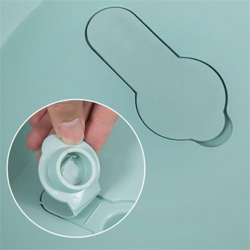 Großes Hüftbadewanne– Postnatale Pflege & Hämorrhoiden-Behandlung | Extra breites Becken mit Anti-Rutsch Design | Perineale Heilung, Vaginale Hygiene (Grün)