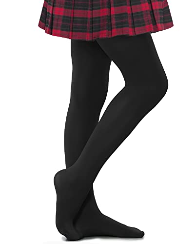 Stelle Girls Ballet Dance Students School Footed Tight (Toddler/Little Kid/Big Kid)(BK 4-6Years)