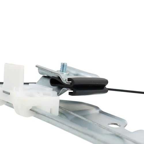 Image of TRQ Rear Passenger Side Power Window Motor and Regulator Assembly Compatible with 2009-2014 Ford F-150 Crew Cab