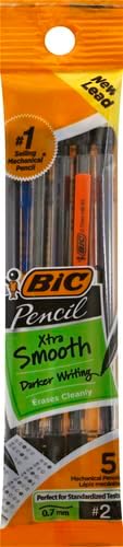 BIC Mechanical Pencil, Medium Point, 0.7mm, 5 ct image 3