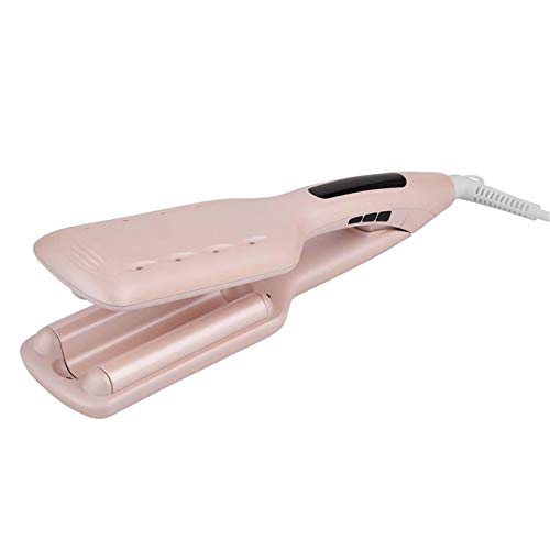JINDIN Hair Crimper Waver Iron 3 Barrel Curling Iron Triple Barrels Hair Curler Crimping Iron Ceramic Tourmaline Wavy Curl Styling Tools for Women or Girls