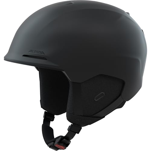 ALPINA BRIX Skihelm, Black matt, 51-55 cm – Ansicht 1