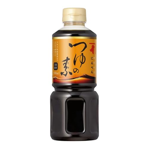 Japanese Noodle Soup Base Hon Tsuyu 17Fl oz - 300 Years History of Japanese Concentrated Katsuo Bonito Soup with Authentically Brewed Soy Sauce.