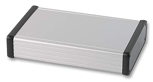 1455L1602 - Enclosure, 1455 Series, Extruded With Plastic End Panels, Instrument, 30.5 mm, 103 mm, 160 mm RoHS Compliant: Yes (Pack of 2) (1455L1602)